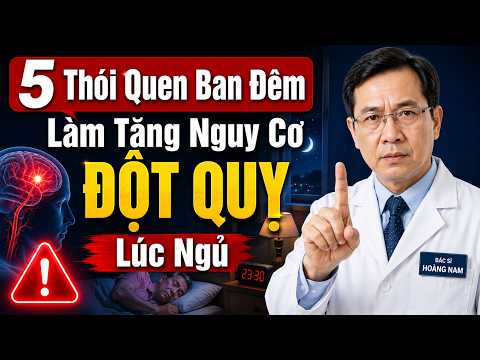 5 Thói Quen Ban Đêm Làm Tăng Nguy Cơ Đột Quỵ Lúc Ngủ