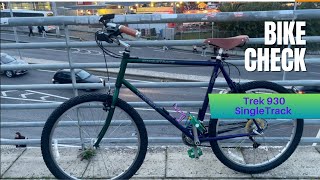 Trek 930 SingleTrack Bike Check - YouTube