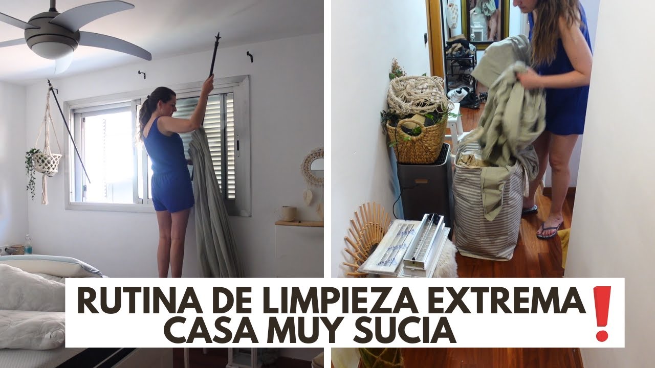 LIMPIEZA EXTREMA de la CASA Mi Rutina de Limpieza mas larga