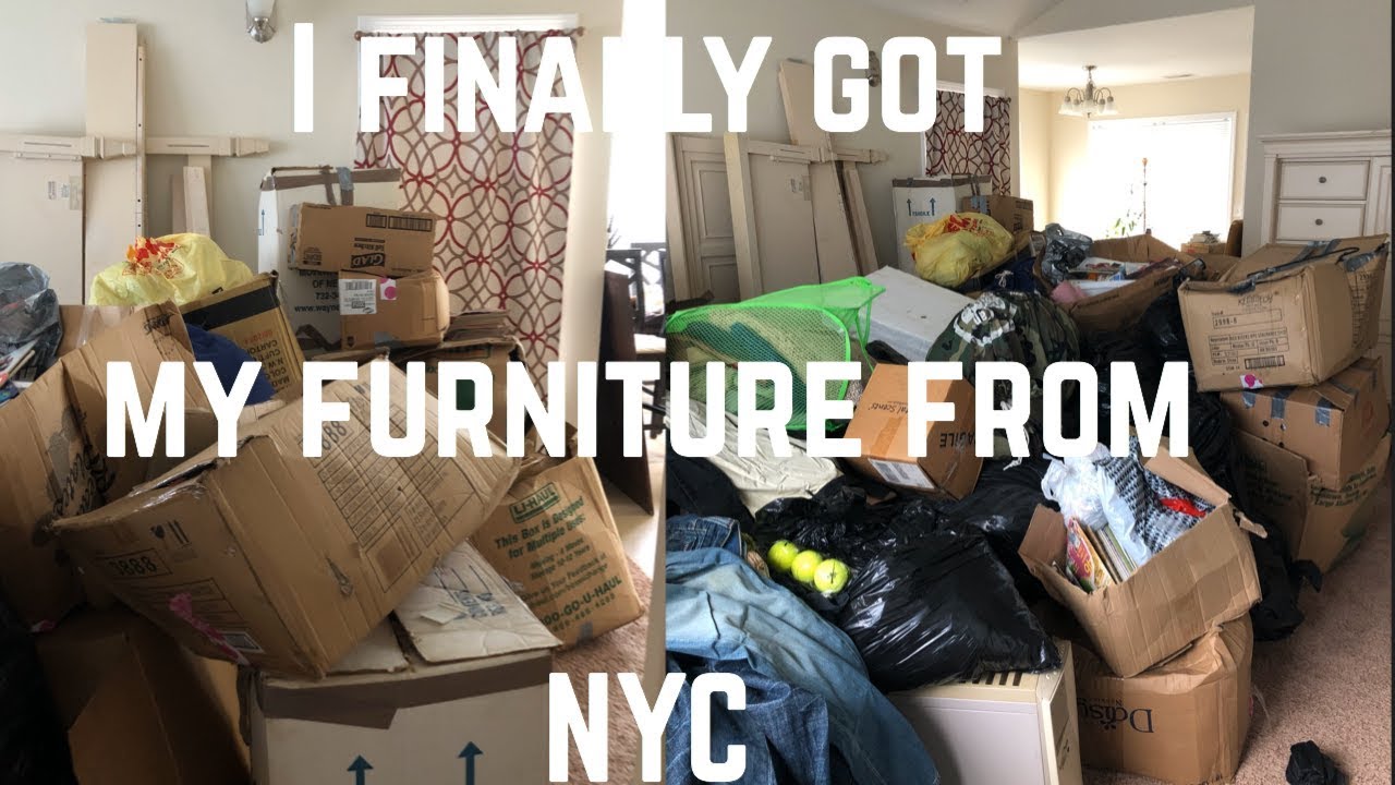 HOME UPDATE A Messy Home Tour Moved Furniture From NYC YouTube