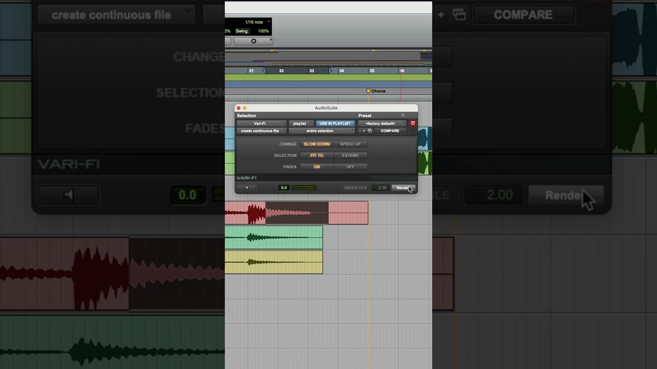 Как создать эффекты начала и остановки записи с помощью Pro Tools