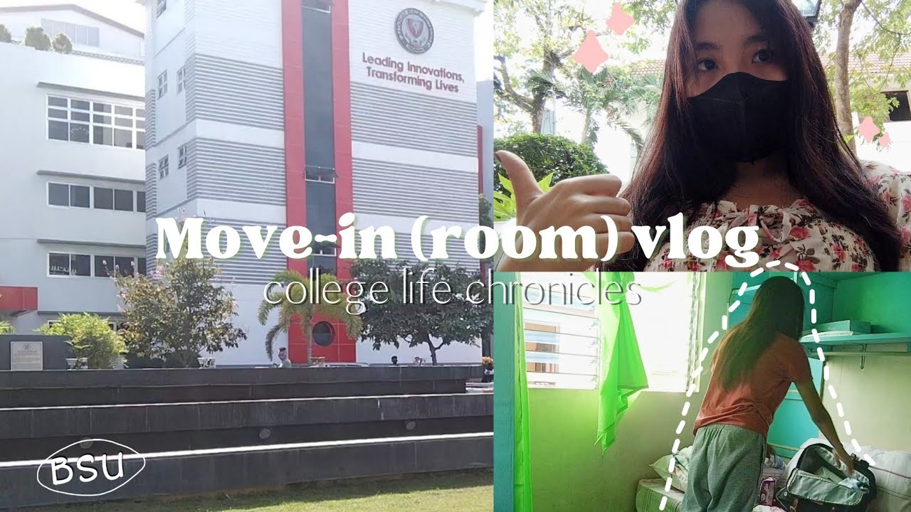 college move-in (room) vlog 🍃 | college life chronicles | Philippines
