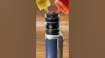 Coil Refilling: How to refilling pod vape with double mixed e-juice #voopoo #vapelife #asmr