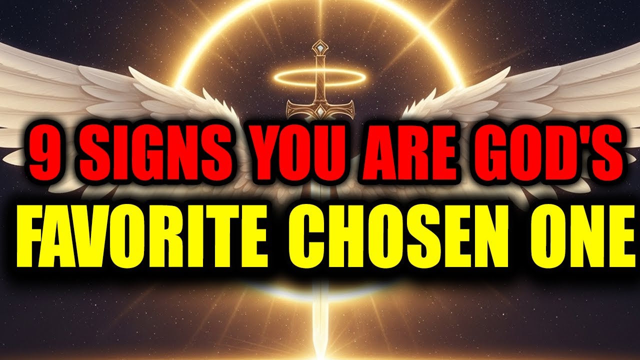 Chosen One 👑 9 Hidden Signs God Favors You (Most People Miss This!)🌟👑