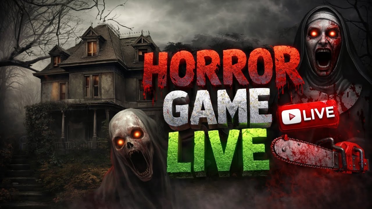 👻 HORROR GAME LIVE STREAM 👻आज की इस लाइव स्ट्रीम में हम खेलने वाले हैं एक खतरनाक Horror Game 😱