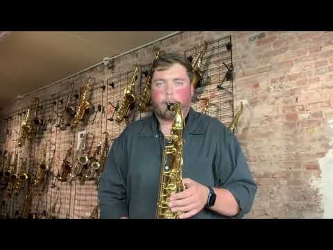 Vintage Yamaha 62 Purple Logo Tenor Play Test 