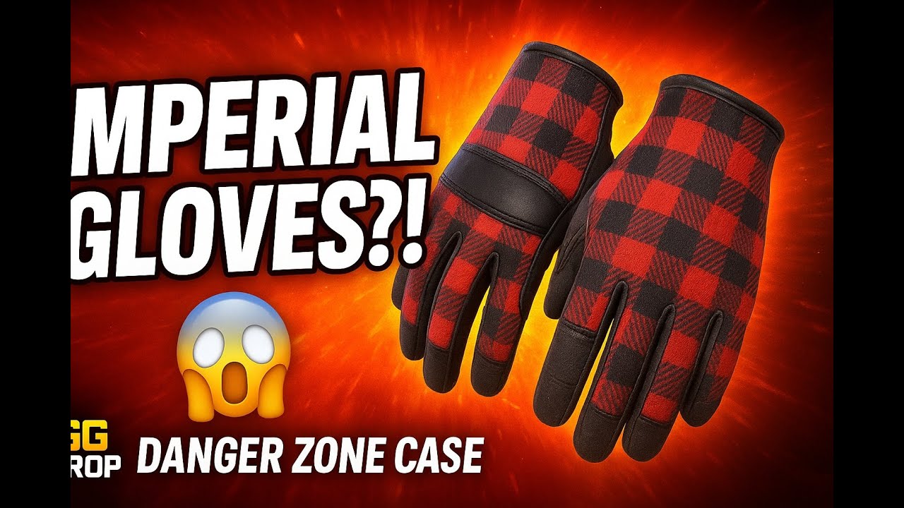 INSANE LUCK!! Imperial Plaid Gloves from Danger Zone Case! 😱💸
