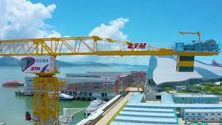 ZTM tower crane support a key project in Shenzhen