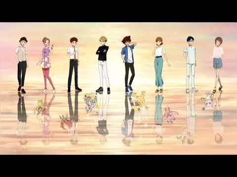 デジモンLAST EVOLUTION絆/數碼寶貝最後的進化-ED-離れていても-中日字幕
