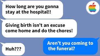 【Apple】 My mother-in-law demanded that I leave the hospital just two days after giving birth but...