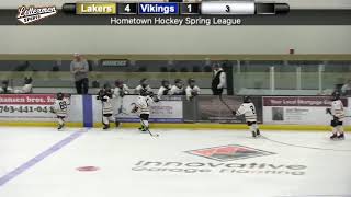 Lakers vs. Vikings - Hometown Hockey Spring League - 5:00PM
