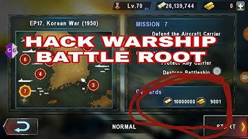How to Hack: Warship Battle new version 2019 | Gold, money; SECOND trick (ROOT) GAME GUARDIAN
