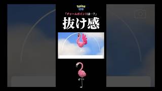 【初登場】フラミンゴみたいなポケモンをじっくりと観察してみた。#ポケモンgo #カラミンゴ #カーニバル #抜け感 #shorts