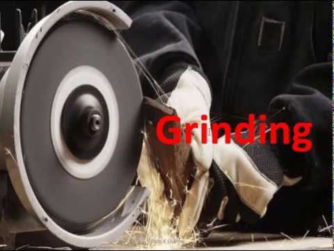 Unit 4 Lecture 1 Grinding Process Introduction - YouTube