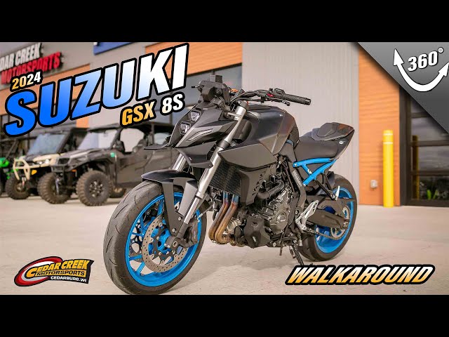 Walkaround | 2024 Suzuki GSX-8S - YouTube