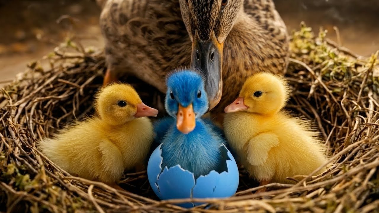 The Egg Finally Hatches! Duckling’s First Day Playing