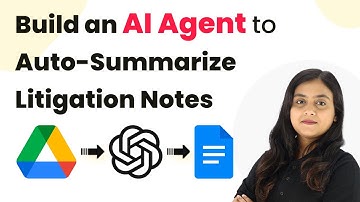 How to Build an AI Agent to Auto-Summarize Litigation Notes