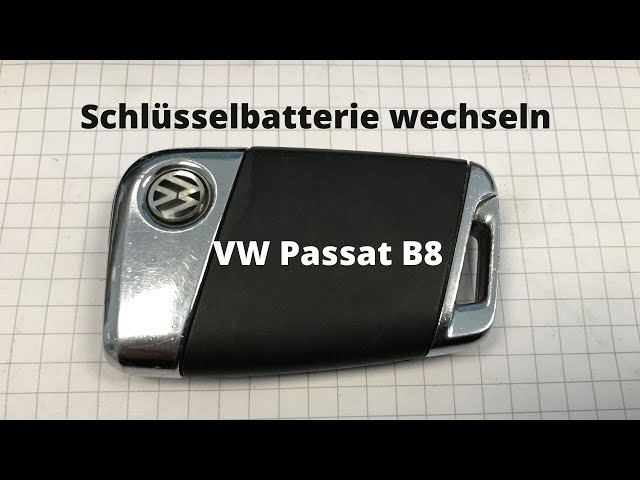 Schlüsselbatterie wechseln VW Passat B8