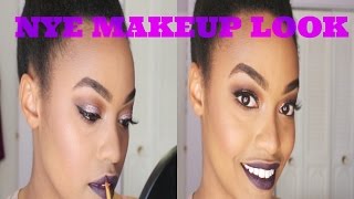 The PERFECT New Year&#39;s Eve Makeup Look || Beginner Friendly