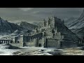 Snowy skies and a battle  fire emblem playlist with blizzard ambience