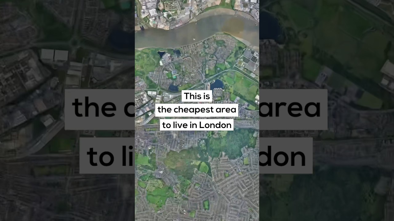 The cheapest area to live in London