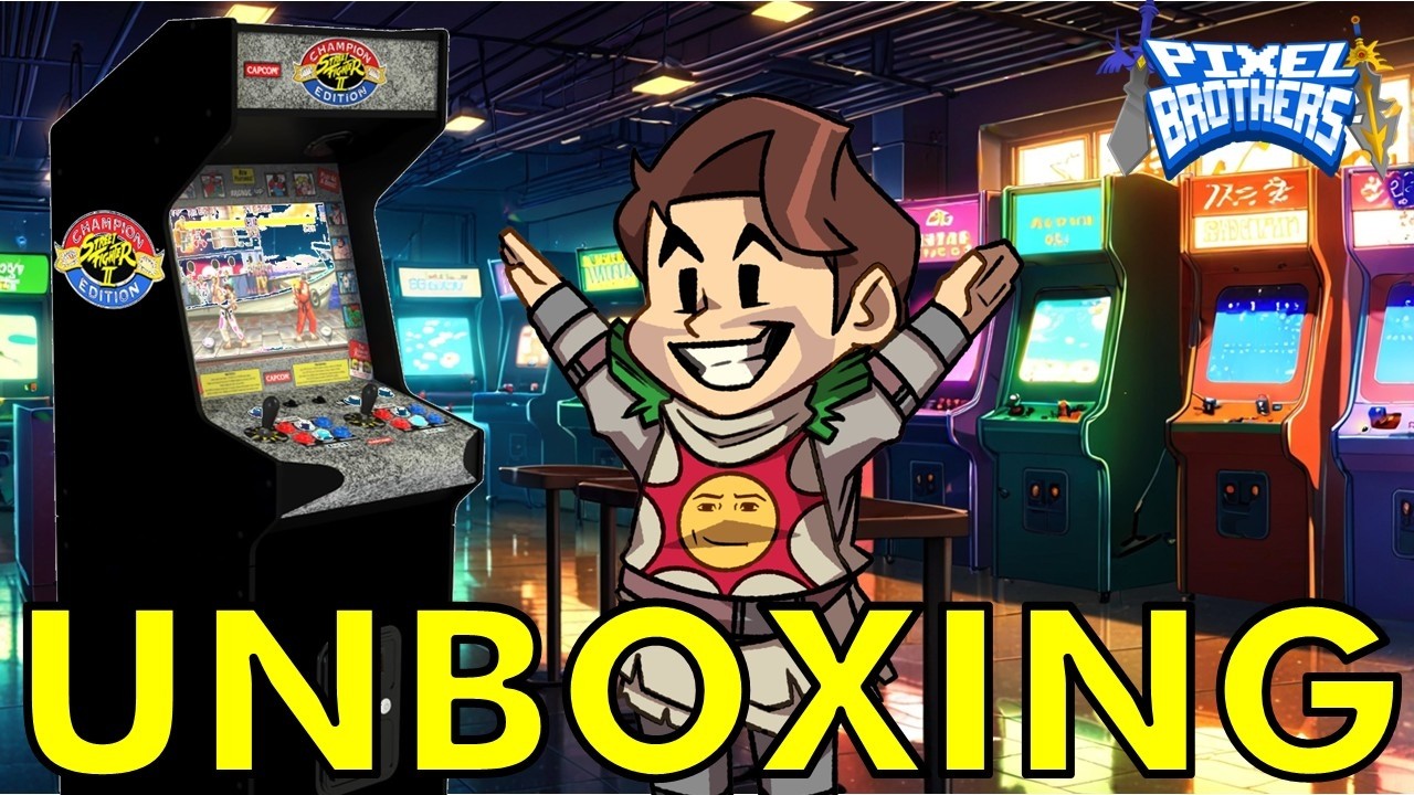 Unboxing: Arcade 1up Legacy Edition Street Fighter II | Pixel