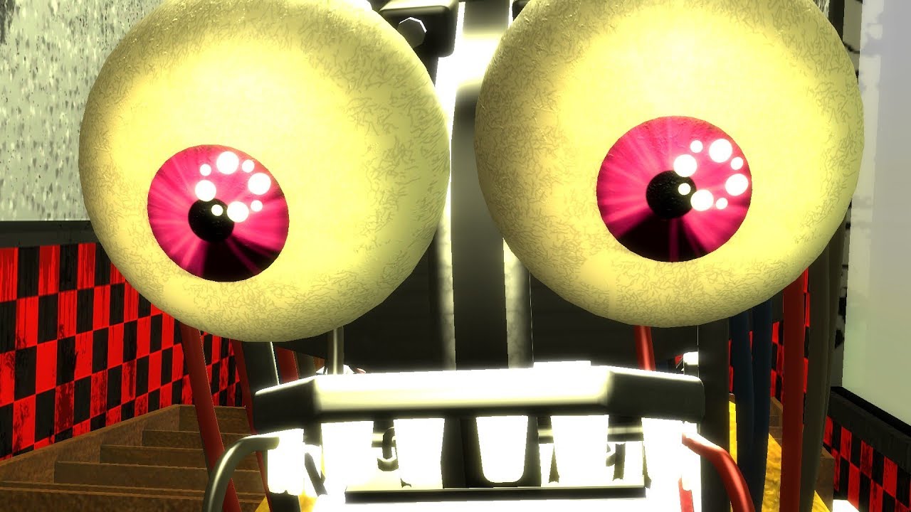 Gmod FNaF | FNaF 2 Toys and Withereds Get Sp00ked of The Thunder ...