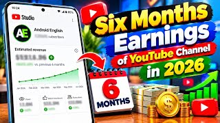 Details Six Months of YouTube Earnings in 2026 💰 News