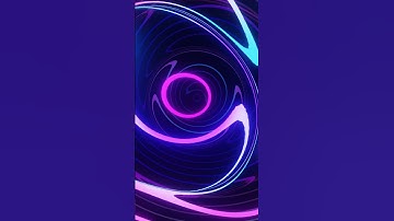 #Shorts VJ #LOOP NEON Pink Blue #Gradient Aesthetic Waves #Abstract #Background Video 4k Screensaver