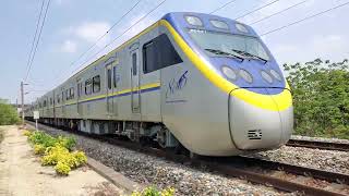 3168次區間車通過(EMU800)