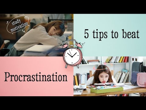 How to stop procrastination⏰...(5 tips to kill procrastination)(kdrama+cdrama)