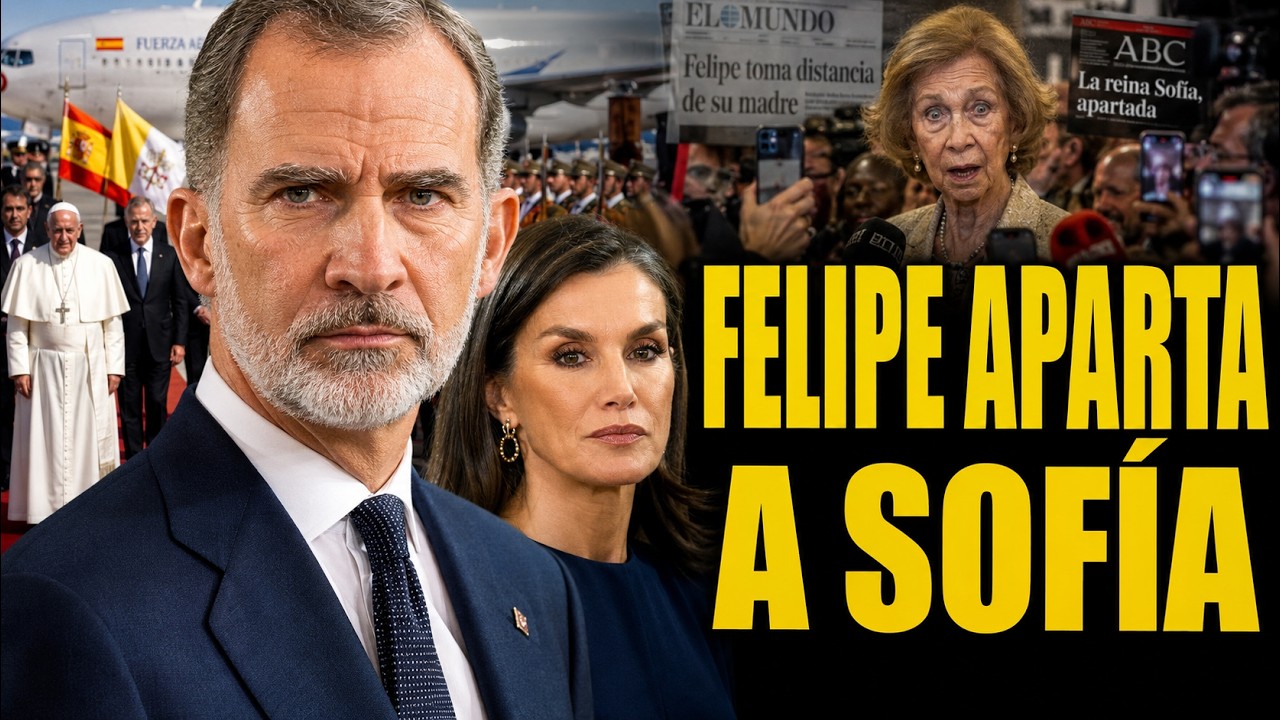 💥FELIPE VI SUSTITUYE A SOFÍA EL GESTO CON EL PAPA QUE SACUDE A ESPAÑA -  YouTube