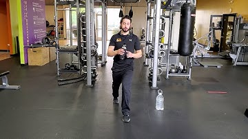 Split Squat with Front Raise (CORRECT FORM): myFit Personal Training