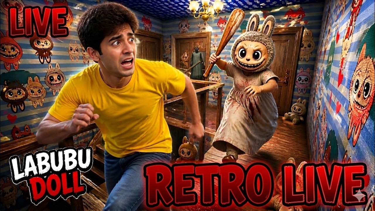 Live Granny Horror Game👵 GRANNY IS HUNTING ME!  Live RETROLIVE
