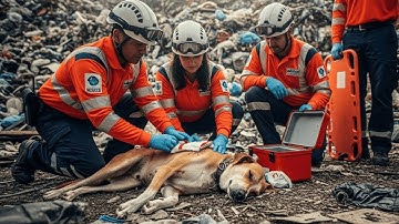 Animal Rescue Story: Heartbreaking Dog Rescue of a Mother Dog Saved Thanks to Her Brave Puppy