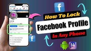 How To Lock Facebook Profile | Fb Profile Lock On Any Phone