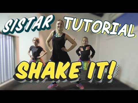 SISTAR Shake It MIRRORED Dance Tutorial