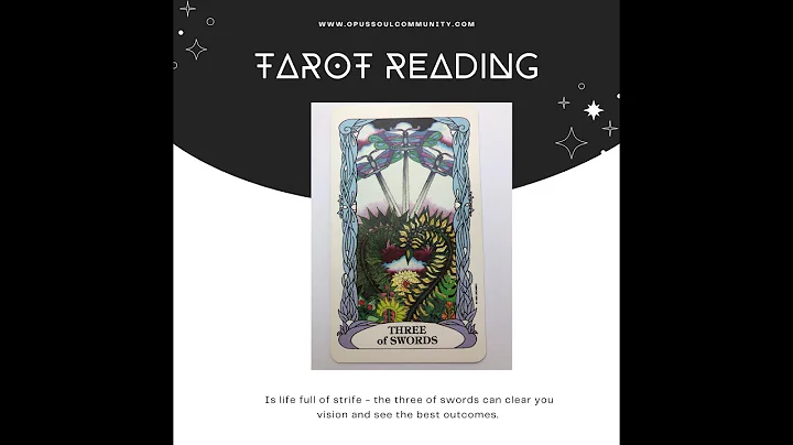 Three of swords - tarot reading with Phyllis Brown