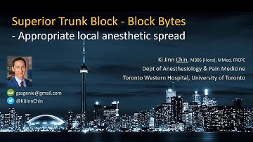 Superior Trunk Block - Appropriate LA Spread ("Block Bytes")