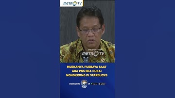 Menkeu Purbaya Murka ada PNS Bea Cukai Nongkrong di Starbucks #shorts #purbaya