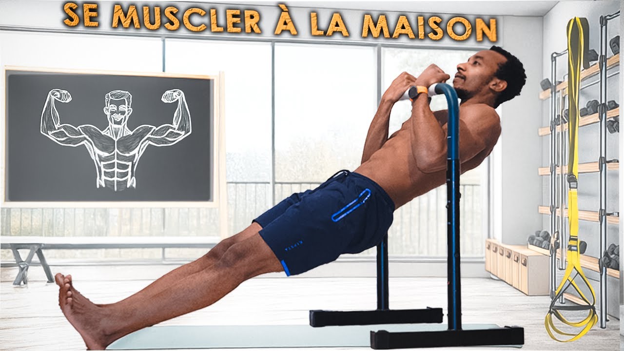 Se MUSCLER Chez SOI - Ma routine CALLISTHÉNIE Pour DÉBUTANT (Matériel ...