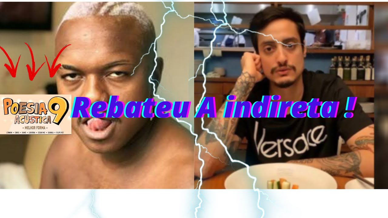 FELIPE ESCUDEIRO,REBATE INDIRETA DO VERSO Djonga Em poesia Acústica 9 !!!