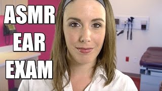 ASMR Ear Exam Role Play + Nose & Throat (ENT, Binaural)