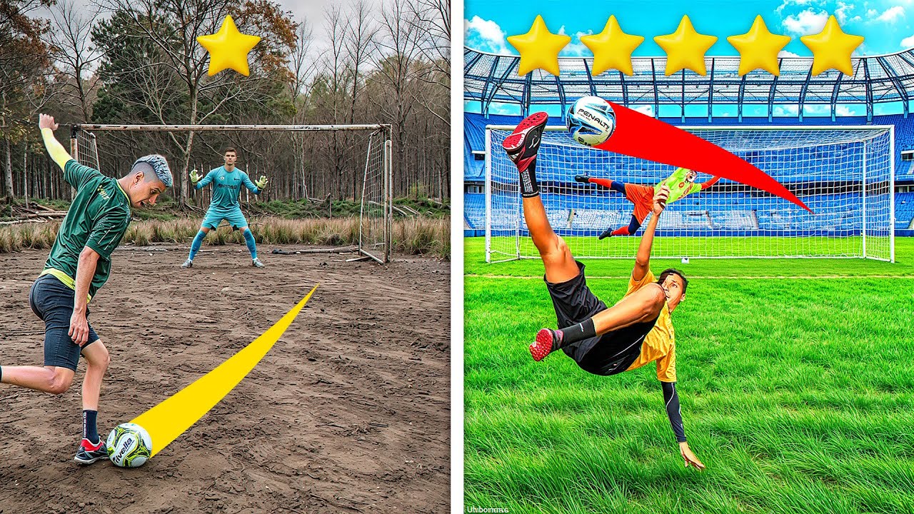 GOL 1 ESTRELA vs GOLAÇO 5 ESTRELAS! 