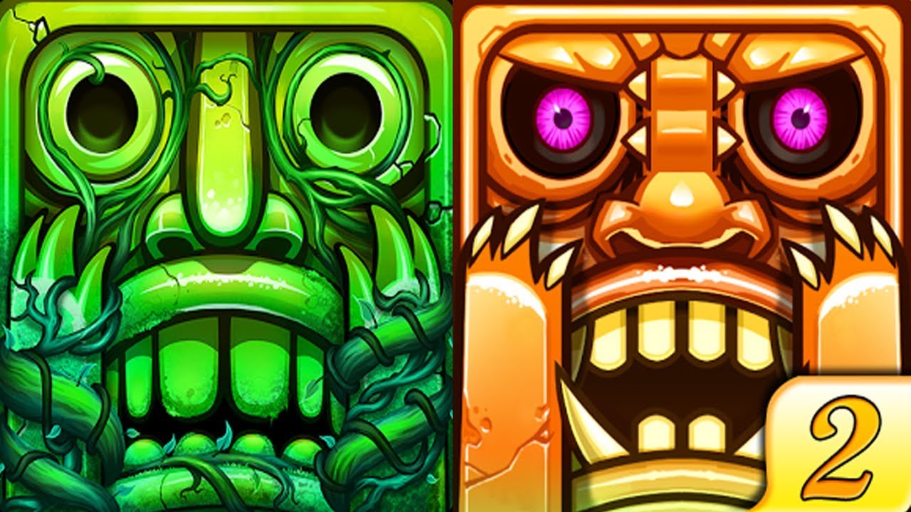 Temple Run 2 Lost Jungle VS Castle Endless Run 2 Android iPad iOS