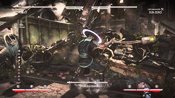 Mortal Kombat X: Kung Lao (Tempest) Meterless Combo