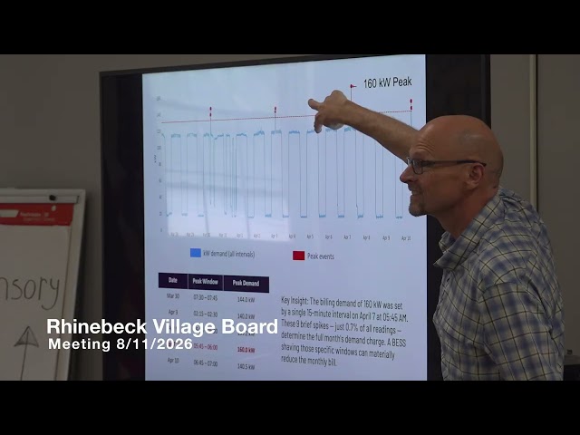 8-11-2026 Rhinebeck Village Board Meeting