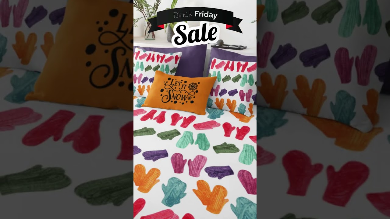 Holiday Duvet Covers Black Friday Sale! 46% off + Free Shipping