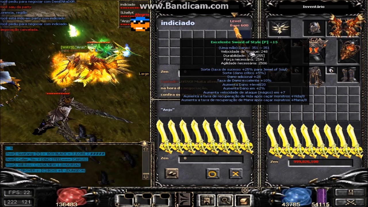 ANJO MUAWAY TROCA DE STYLE