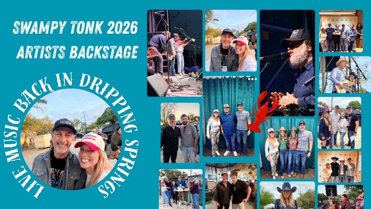 Backstage At SWAMPY TONK 2026 With All The Artists VIDEO